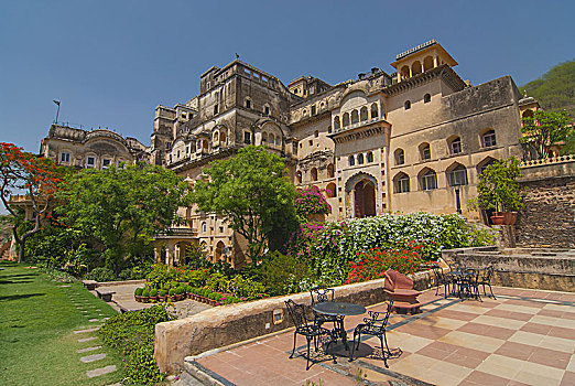 堡垒,宫殿,酒店,中世纪,印度,拉贾斯坦邦