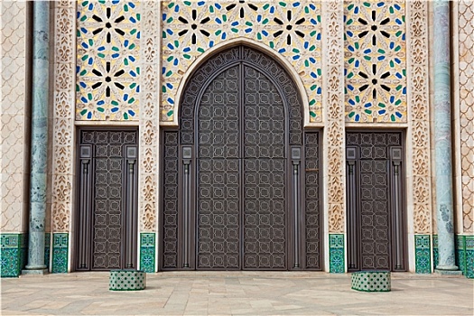 哈桑二世清真寺,卡萨布兰卡,摩洛哥
