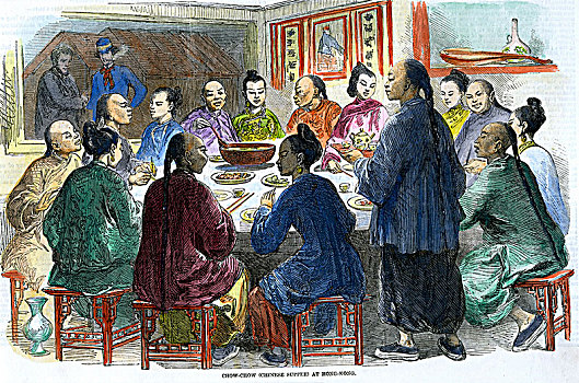 中国人,晚餐,香港,艺术家,未知
