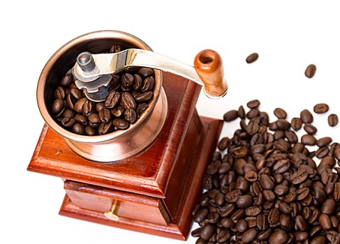 咖啡研磨机,咖啡豆