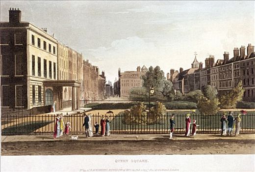 皇后,霍尔本,卡姆登,伦敦,1812年,艺术家