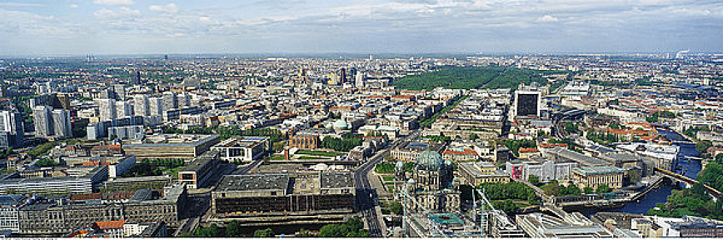 俯视,柏林,德国