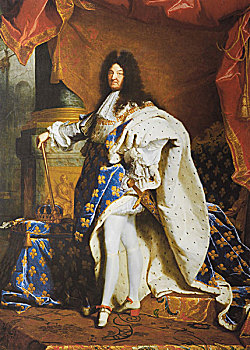 路易十四,法国皇帝,绘画