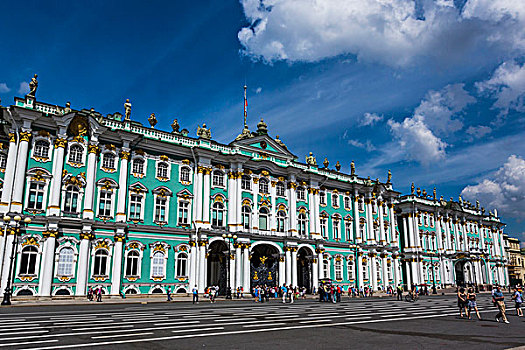 冬宫博物馆,彼得斯堡,俄罗斯