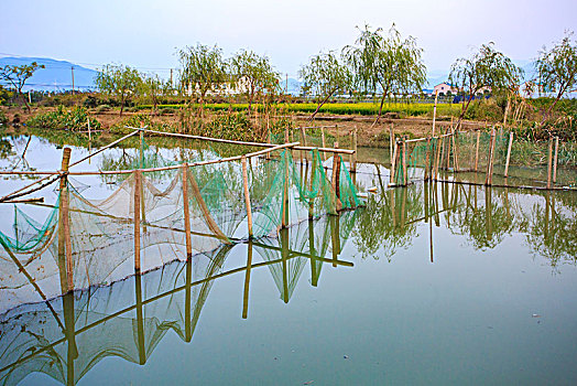 涵玉村,村庄,老房子