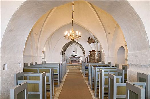 教堂,室内,丹麦