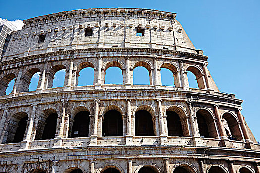 角斗场,古罗马,圆形剧场,建造,广告,罗马,拉齐奥,意大利