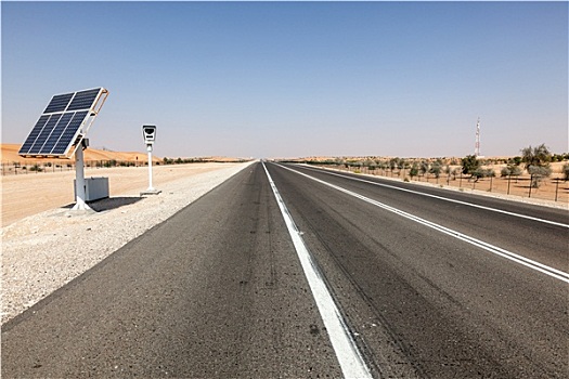 太阳,速度,控制,摄影,公路,阿布扎比,阿联酋