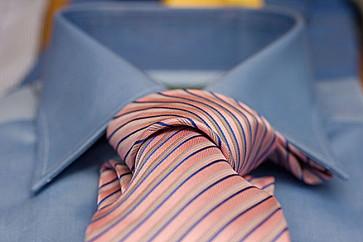 条纹,领带,衬衫