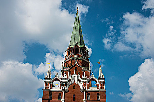 门楼,克里姆林宫,莫斯科,俄罗斯,欧洲