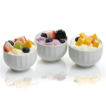 酸奶,种类,水果,浆果