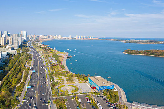 青岛城市风光西海岸新区