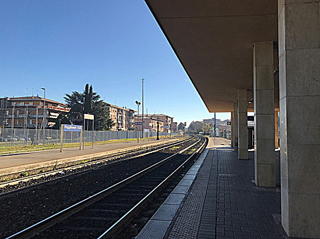 波吉邦西火车站,欧洲小镇铁路,poggibonsi,train,station