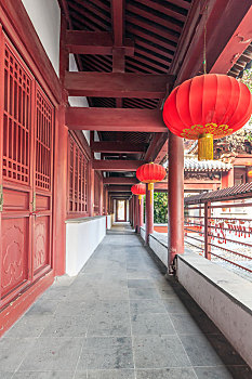 南京市天妃宫古建筑回廊