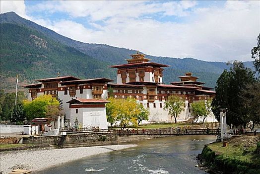 普那卡宗,河,普那卡,不丹