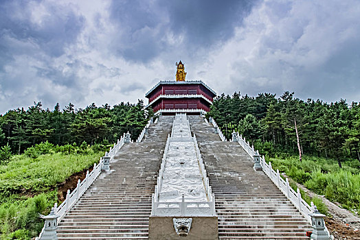 黑龙江省海林市报恩寺建筑景观