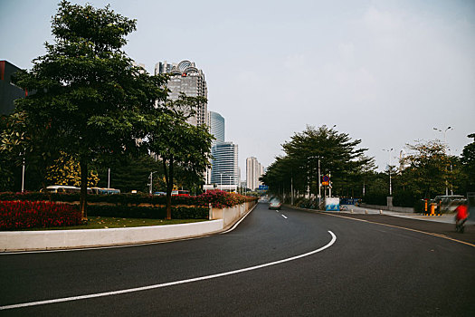 城市马路道路