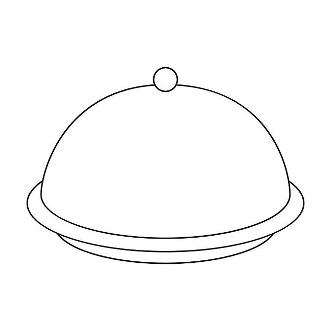 玻璃罩,象征,轮廓,风格,隔绝,白色背景,背景,酒店,矢量,插画_高清图片