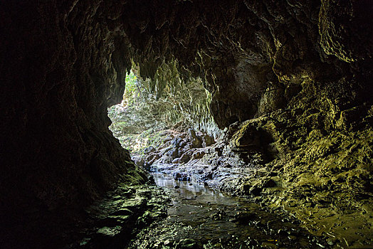 洞穴,岛屿,冲绳,日本