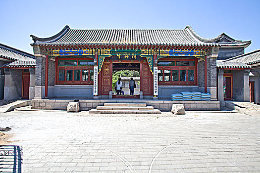 山海关,清真寺,回族,少数民族,宗教,建筑,树木,古建筑,古树,历史,文化