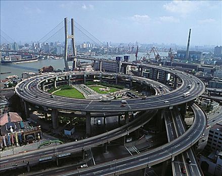 桥,上海,中国