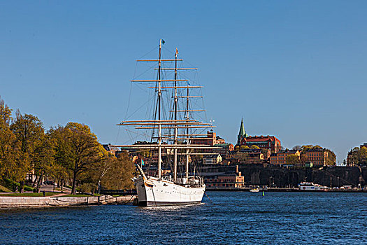 斯德哥尔摩,瑞典,四月