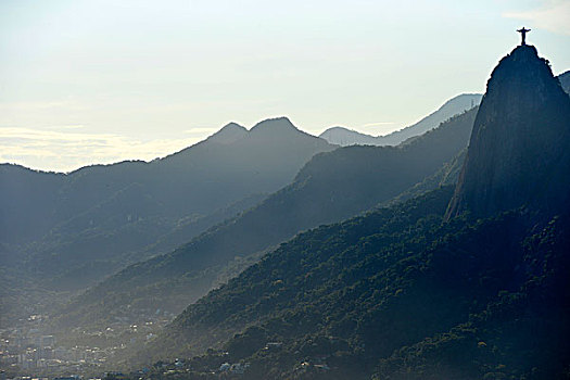 耶稣山,里约热内卢,巴西,南美