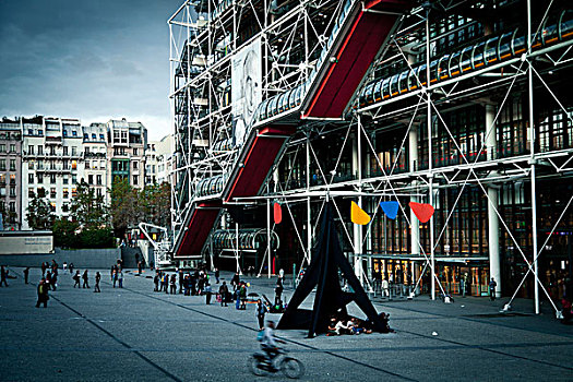 蓬皮杜中心,建筑师,巴黎,法国,欧洲