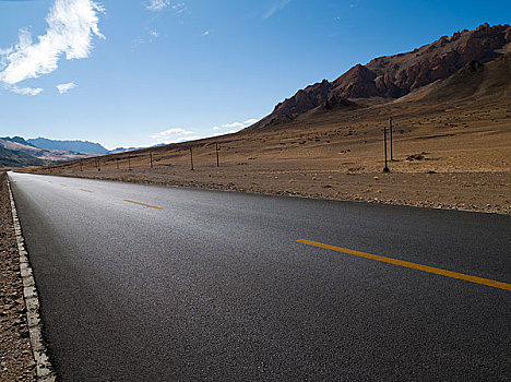 高原上的公路