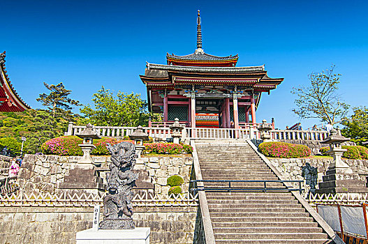 清水寺,庙宇,京都,日本