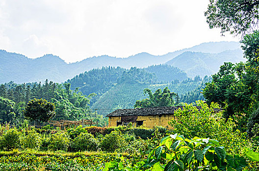 桂林山景秋色