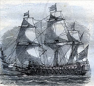帆船,19世纪