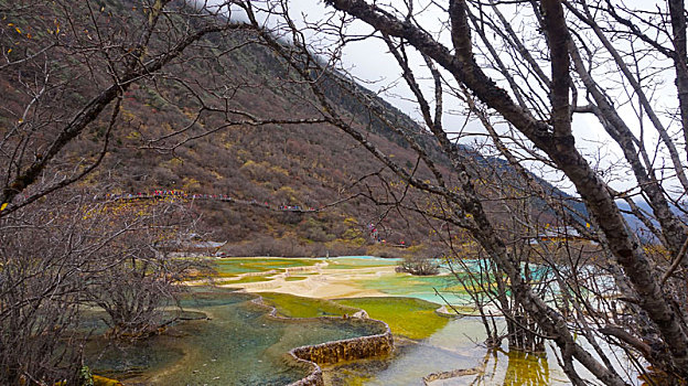 黄龙风景之秋景