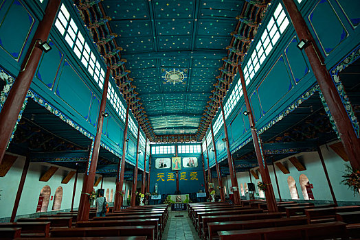 云南大理天主教堂