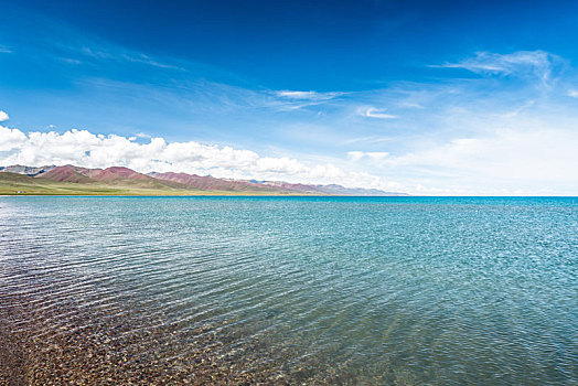 西藏纳木错海拔最高的大型湖泊和湿地