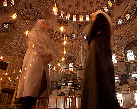 穆斯林,女人,清真寺