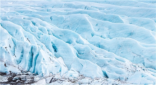 冰河,冰岛,全景