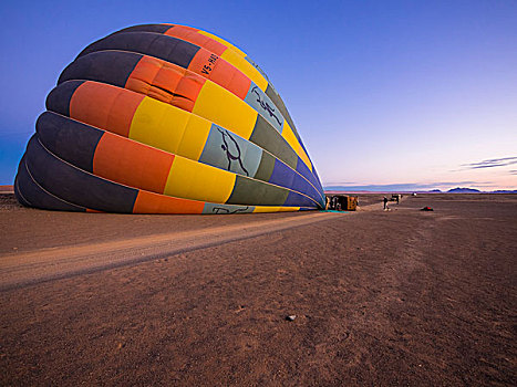 热气球,空气,荒野,自然保护区,纳米布沙漠,山,区域,纳米比亚,非洲