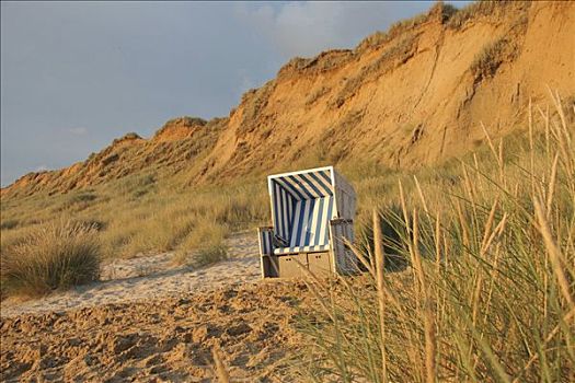 沙滩椅,正面,红崖,石荷州,德国