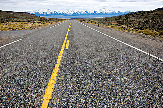 公路,道路,北美,西部,内华达,英里,荒芜,大幅,尺寸