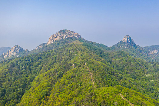 航拍蒙山国家森林公园