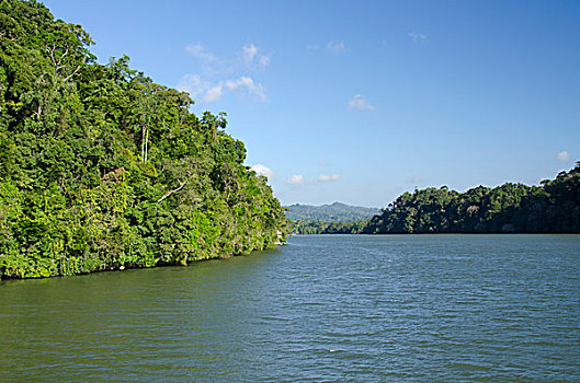 危地马拉,国家公园,可爱,河,加勒比海,湖,进入,印象深刻,峡谷