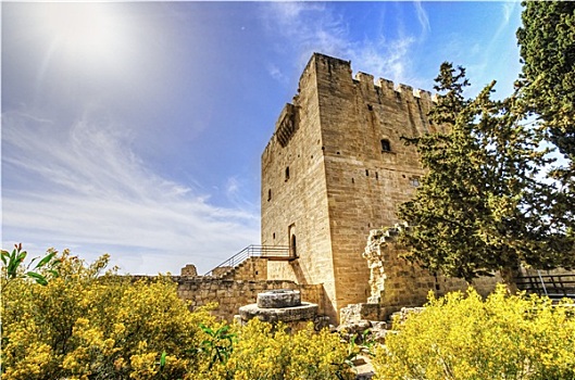 中世纪,城堡,利马索,塞浦路斯