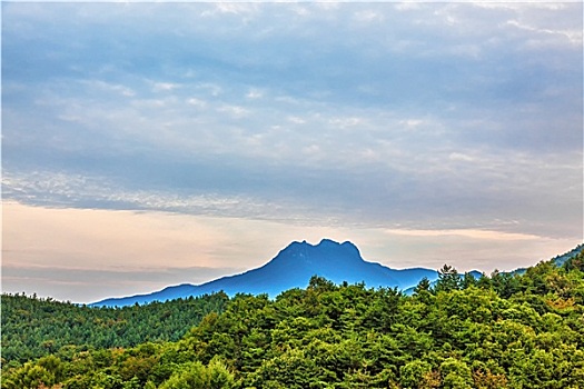 山,风景,韩国
