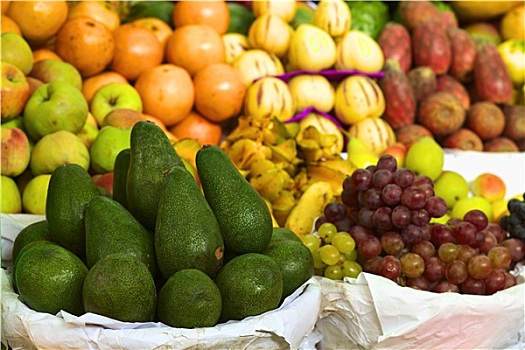 鳄梨,水果,秘鲁,市场