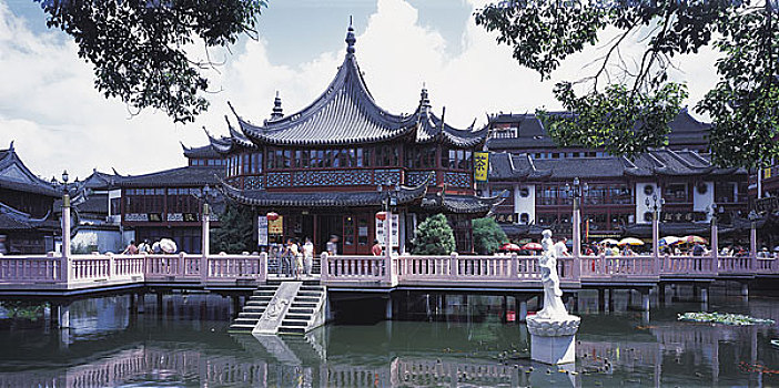 上海豫园九曲桥