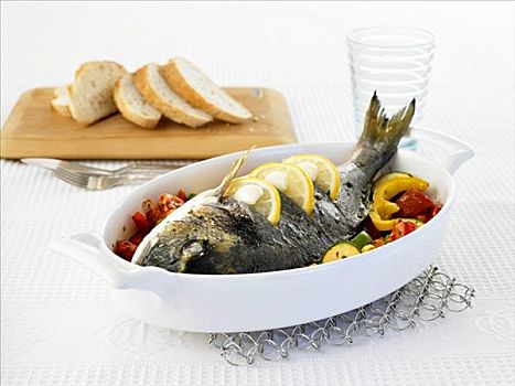 铜盆鱼,杂蔬