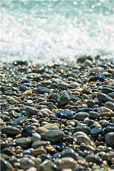 鹅卵石,海洋