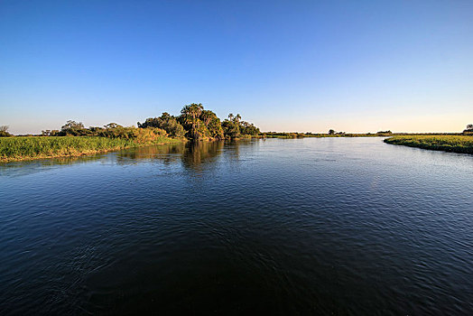 奥卡万戈河,河,区域,奥卡万戈三角洲,西北,地区,博茨瓦纳,非洲