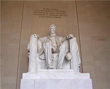 雕塑,亚伯拉罕-林肯,林肯纪念堂